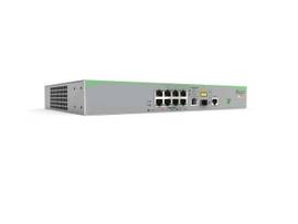 ALLIED 8X10/100T POE+ 1 GIGABIT/SFP AC PWR SUP