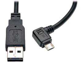 TRIPP LITE REVERSIBLE  CABLE A TO RIGHT ANGLE 5-PIN