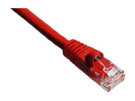 AXIOM 4FT CAT6 550MHZ S/FTP SHIELDED PATCH CABLE MOLDED BOOT (RED)
