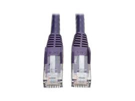 TRIPP LITE CABLE CAT6 GIGABIT SNAGLESS PURP 50FT