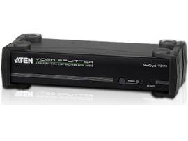 4-PORT DVI SPLITTER W/AUDIO