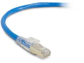 CAT6A 650-MHz Locking Snagless Patch Cable S/FTP CM PVC BL 5FT
