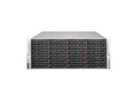 SUPERMICRO 4U SC846B SAS3 24 DRIVE JBOD W/ DUAL EXPANDER,600W PSW