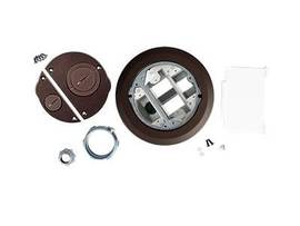 LEGRAND-WIREMOLD 6IN FURNITURE FEED-BRONZE