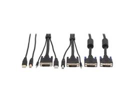 TRIPP LITE DVI KVM CABLE KIT USB 3.5MM USB M/M 6FT