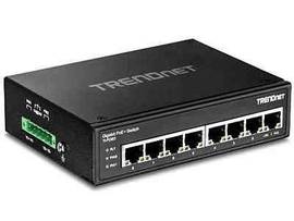 TRENDNET 8-PORT HARDENED INDUSTRIAL GIGABIT POE+ SWITCH