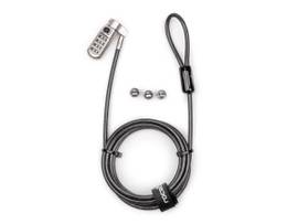ROCSTOR ROCBOLT UNIVERSAL 3-IN-1 COMBINATION SECURITY LAPTOP LOCK