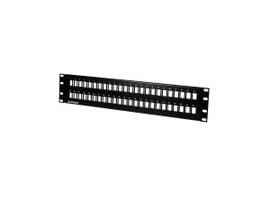 LEGRAND-ORTRONICS 48 PORT,FLUSH KEYSTNE JACK PNL FLAT,2RU