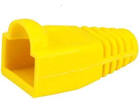 MONOPRICE RJ45 STRAIN RELIEF BOOTS_50 PCS/PACK_YEL