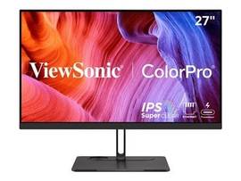 VIEWSONIC 27 COLORPRO 4K UHD IPS MONITOR WITH 100W THUNDERBOLT, RJ45, DCI-P3 AND HDR400.