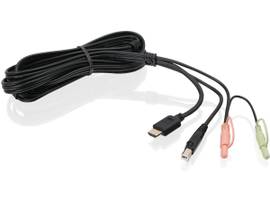 IOGEAR 6FT USB HDMI KVM CBL SET AUD
