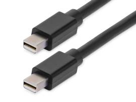 6ft/1.8m Mini DisplayPort Cable (Mini DP 1.2); 4Kx2K video (3840x2400p 60Hz); 21