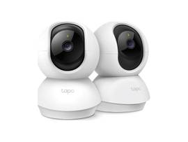 TP-LINK PAN/TILT HOME SECURITY WI-FI CAMERA, 2-PACK SPEC 2K (2304X1296), 2.4 GHZ, HORIZONTAL 360