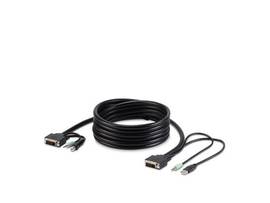 BELKIN TAA DVI/USB/AUD SKVM CBL, DVI-D M/M; 10
