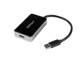 USB 3.0 to HDMI Adapter w/ 1x USB, USB to VGA Monitor Converter for Windows (no support for macOS/ChromeOS/Linux) - TAA