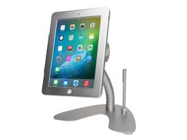 CTA DIGITAL DUAL SEC GOOSENECK KIOSK STAND W/ LOCKIN