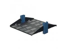 RACK SOLUTIONS 2POST FIXED SHELF 20IN VENTED, FLANGE UP