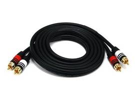MONOPRICE 6FT PREMIUM 2 RCA PLUG/2 RCA PLUG M/M 22