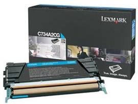 LEXMARK TONER CART C73X/X73X CYAN 6K