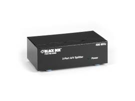 BLACK BOX CORP 2-PORT AUDIO/VIDEO SPLITTER