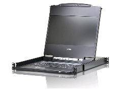 SGL RAIL LCD CONSL 17IN W/USB SUPP