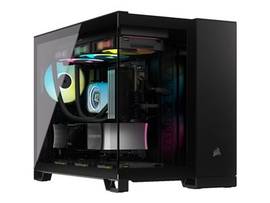 CORSAIR 2500X TEMPERED GLASS MID-TOWER, BLACK