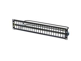 LEGRAND-ORTRONICS 48P,SHLD,C6A,PNL,FLAT UNLOADED 2RU