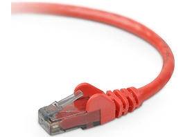 CABLE,CAT6,UTP,RJ45M/M,3 ,RED,PATCH,SNAGLESS