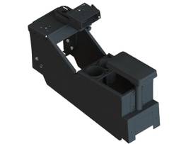 GAMBER KIT - 2020+ FORD UTILITY LOW PROFILE CONSOLE BOX WITH CUP HOLDER AND 6IN LOCKING SLIDE ARM