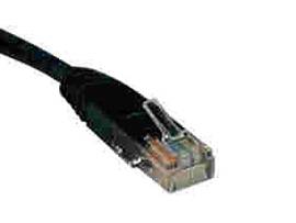TRIPP LITE CAT5E 350MHZ BLACK MOLDED CBL 4 FT