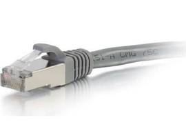 C2G 12FT CAT6A SNAGLESS STP CABLE-GRY