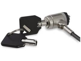 6FT LAPTOP CABLE LOCK WITH KEYS-K-SLOT