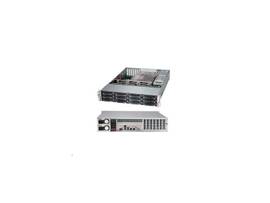 SUPERMICRO NR BLACK 2U SC826B LP SAS3 NVME CHASSIS