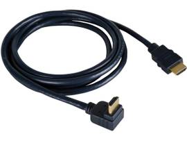 KRAMER RIGHT-ANGLE HIGH SPEED HDMI CABLE WITH ETHERNET-3FT
