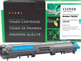 CLOVER IMAGING REMANUFACTURED CYAN TONER CARTRIDGE FOR BROTHER TN221