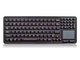 SEALED, BACKLIT KEYBOARD, WITH TOUCHPAD