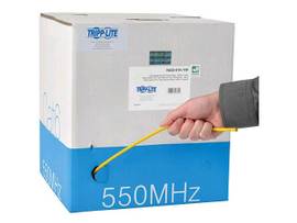 TRIPP LITE CAT6 GIGABIT BULK SOLID PVC YELLOW