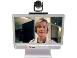 HP POLY TELEHEALTH STATION G7500 WITH EAGLEEYEIV 12X AND 24 INCH TOUCH DISPLAY