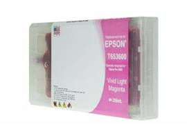 WF, EPSON T653 INK VIVID LT MG