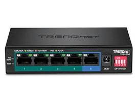 TRENDNET 5-PORT GIGABIT LONG RANGE POE+ SWITCH