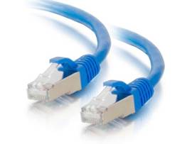 C2G 6FT CAT6 SNAGLESS STP CABLE-BLUE