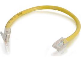 C2G 3FT CAT6 NON BOOTED PATCH CBL YELLOW
