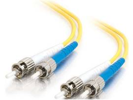 LEGRAND-ORTRONICS 2M ST-ST 9/125 OS1/2 DPX SM TAA FBR-Yellow