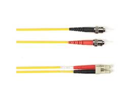 OS2 9/125 Singlemode Fiber Patch Cable OFNP Plenum ST-LC YL 25M