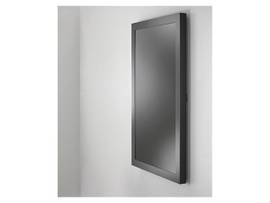 LEGRAND-CHIEF 50IN PORTRAIT ON-WALL KIOSK W/GLASS BLK