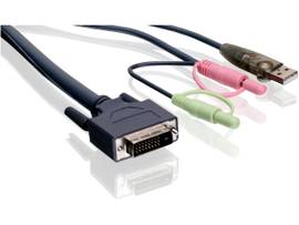 IOGEAR CBL DUAL LINK DVI KVM USB/AUD/MIC 10