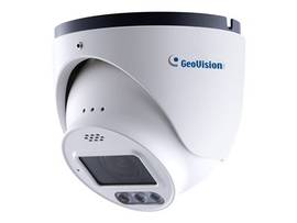 USA VISION CLOUD AI 4MP WDR PRO EYEBALL DOME IP CAMERA, H.265 4.3X ZOOM SUPER LOW LUX FULL COLOR WARM LED