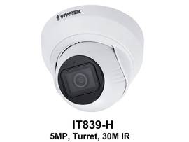 VIVOTEK VORTEX ESSENT. 5MP IR IP66 TURRET, 2.8MM W/ 1-YR LICENSE