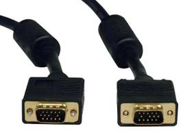 100ft SVGA / VGA Coax Monitor Cable with RGB High Resolution HD15 M/M 100 ft
