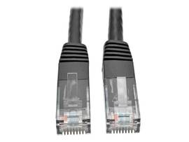 TRIPP LITE MOLDED PATCH RJ45 M/M 550MHZ BLACK 3